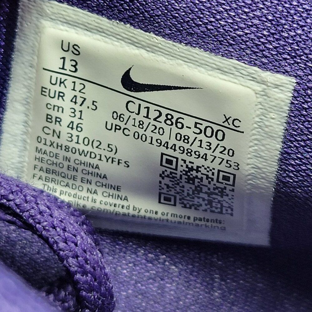 Nike Kyrie 3 Low Orchid Size 13 CJ1286-500 Glacier Ice Chile Red Men’s Sneakers - Picture 11 of 11